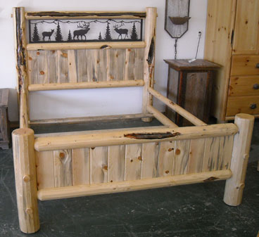 Blue Pine Log Beds 